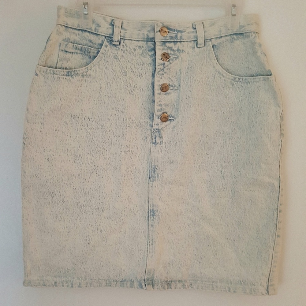 Vintage Stefano Denim high waisted skirt